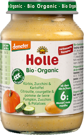 Gemüse Kartoffeln, Kürbis & Zucchini ab dem 6. Monat, 190 g