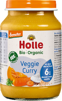Menü Veggie Curry mit Quinoa ab dem 6. Monat, 190 g