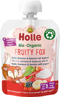 Quetschie Fruity Fox Apfel, Banane & Beeren mit Joghurt, ab dem 8.Monat, 85 g
