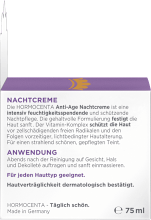 Nachtcreme Anti Age reichhaltig, 75 ml