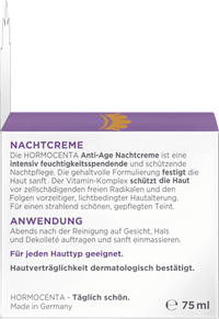 Nachtcreme Anti Age reichhaltig, 75 ml