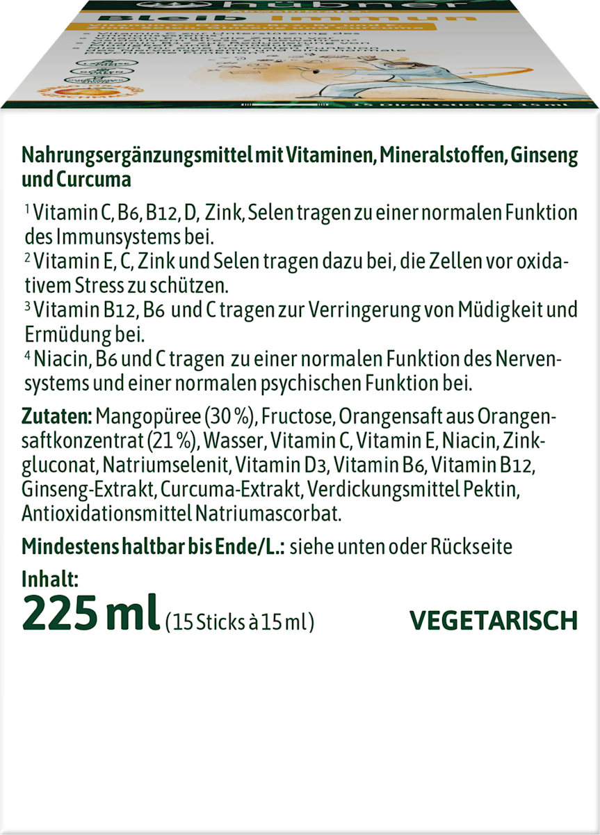 Bleib Immun Direktsticks 15 St à 15 ml, 225 ml