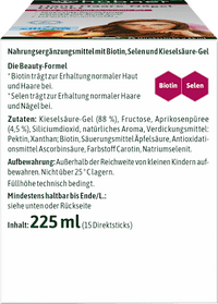 Haut Haare Nägel Direktsticks 15 St, 225 ml