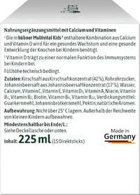 Multivital Kids direct sticks 15 stuks, 225 ml