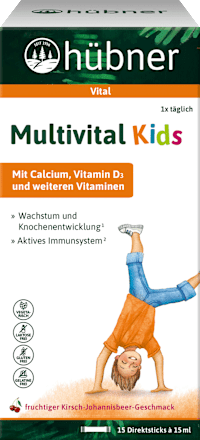 Multivital Kids direct sticks 15 stuks, 225 ml