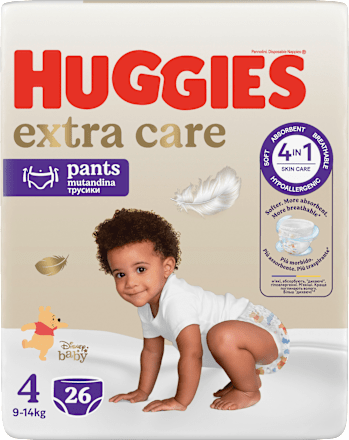 Babybroekjes extra verzorging maat 4 (9-14 kg) Disney, 26 stuks