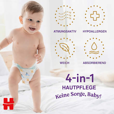Babybroekjes extra verzorging maat 5 (12-17 kg) Disney, 24 stuks