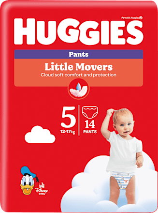 Baby Pants Little Movers Gr. 5 (12-17 kg), 14 St