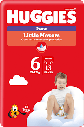 Baby Pants Little Movers Gr. 6 (15-25 kg), 13 St