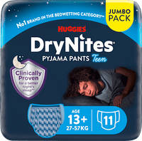 Pyjama Pants Jungen 13+ Jahre, 11 St HUGGIES DryNites