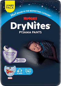 Pyjamabroek Jongens 4-7 Jaar, Jumbo Pack, 16 Stuks