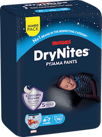 Pyjamabroek Jongens 4-7 Jaar, Jumbo Pack, 16 Stuks