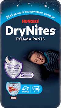 Pyjamabroek Jongens 4-7 Jaar, 10 Stuks