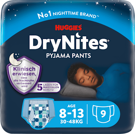 Pyjamabroek Jongens 8-13 Jaar, 9 Stuks