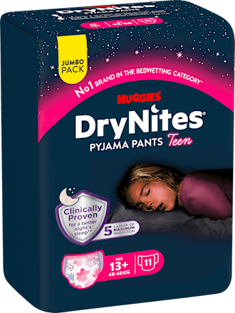 Pyjama Pants Mädchen 13+ Jahre, Jumbopack, 11 St