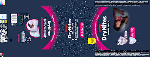 Pyjamabroek Meisjes 4-7 Jaar, Jumbo Pack, 16 Stuks