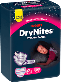 Pyjamabroek Meisjes 8-13 Jaar, Jumbo Pack, 13 Stuks