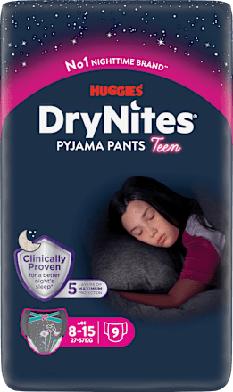 Pyjama Pants Mädchen 8-13 Jahre, 9 St