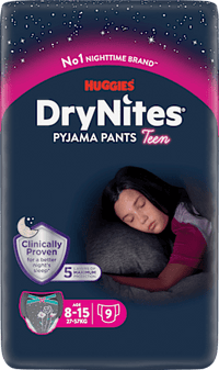 Pyjama Pants Mädchen 8-13 Jahre, 9 St