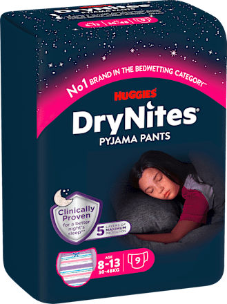 Pyjamabroek Meisjes 8-13 Jaar, 9 Stuks