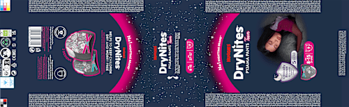 Pyjamabroek Meisjes 8-13 Jaar, 9 Stuks