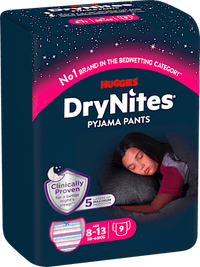 Pyjama Pants Mädchen 8-13 Jahre, 9 St