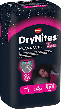 Pyjama Pants Mädchen 8-13 Jahre, 9 St