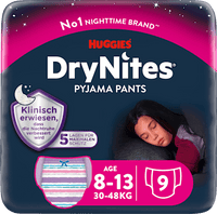 Pyjamabroek Meisjes 8-13 Jaar, 9 Stuks