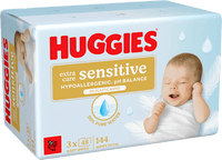 Feuchttücher extra care sensitive (3x48 St), 144 St