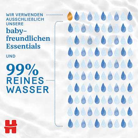 Feuchttücher Pure Extra Care (3x56 St), 168 St Huggies