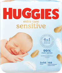 Feuchttücher Pure Extra Care (3x56 St), 168 St Huggies
