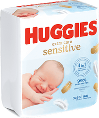 Feuchttücher Pure Extra Care (3x56 St), 168 St Huggies