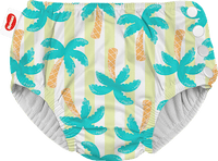 Herbruikbare zwemluier, tropisch palmmotief, 1 stuk