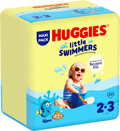 Schwimmwindeln Gr. 2/3 (3-8 kg), Maxi Pack, 20 St
