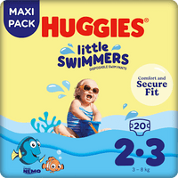 Schwimmwindeln Gr. 2/3 (3-8 kg), Maxi Pack, 20 St