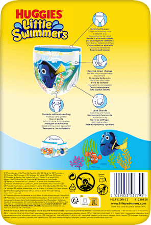 Zwemluiers, maat 2-3 (3-8 kg), 12 stuks