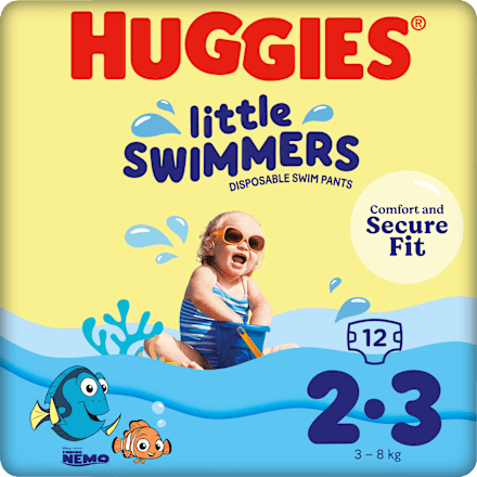 Schwimmwindeln, Gr. 2-3 (3-8 kg), 12 St