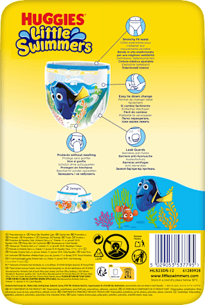 Zwemluiers, maat 2-3 (3-8 kg), 12 stuks