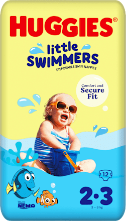 Schwimmwindeln, Gr. 2-3 (3-8 kg), 12 St