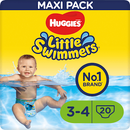 Schwimmwindeln Gr. 3/4 (7-15 kg), Maxi Pack, 20 St