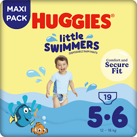 Schwimmwindeln Gr. 5/6 (12-18 kg), Maxi Pack, 19 St