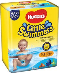 Schwimmwindeln Gr. 5/6 (12-18 kg), Maxi Pack, 19 St