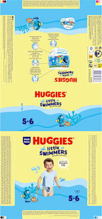Schwimmwindeln Gr. 5/6 (12-18 kg), Maxi Pack, 19 St