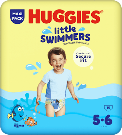 Schwimmwindeln Gr. 5/6 (12-18 kg), Maxi Pack, 19 St