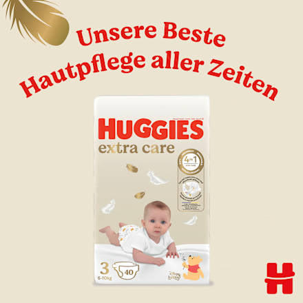Windeln extra care Gr. 3 (6-10 kg) Disney, 40 St