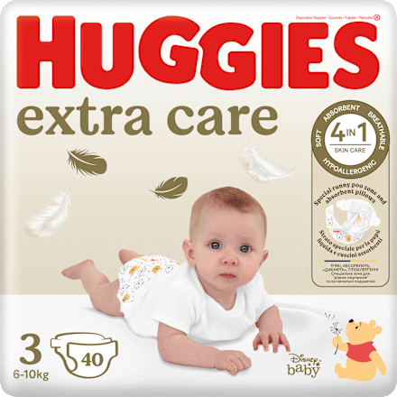 Windeln extra care Gr. 3 (6-10 kg) Disney, 40 St