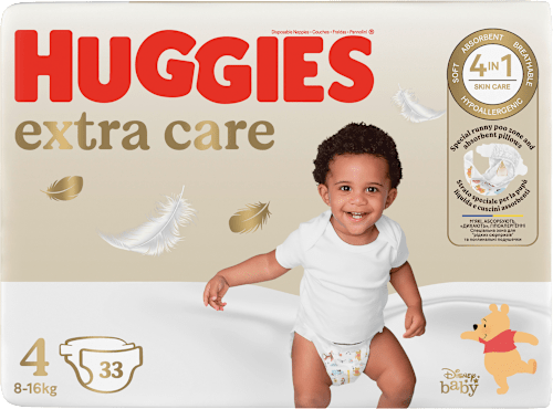 Windeln extra care Gr. 4 (8-16 kg) Disney, 33 St