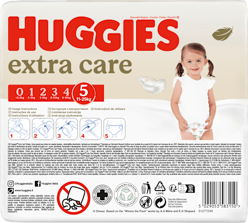 Windeln extra care Gr. 5 (11-25 kg) Disney, 28 St