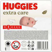 Windeln Newborn extra care Gr. 1 (2-5 kg) Disney, 22 St