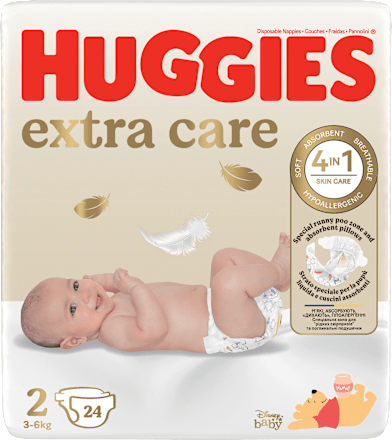 Windeln Newborn extra care Gr. 2 (3-6 kg) Disney, 24 St